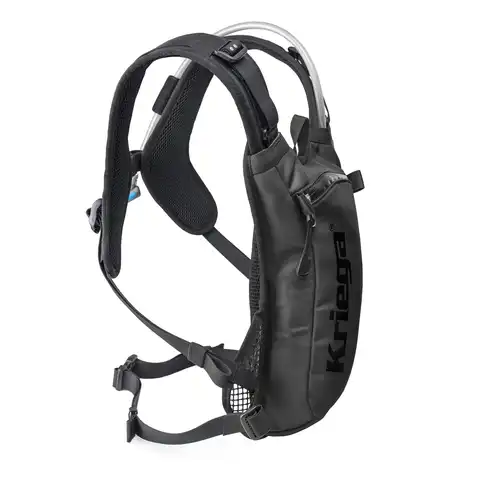 KRIEGA BACKPACK - HYDRO2 - BLACK Knalltøff Kriega sekk ink. 2L Hydrapak