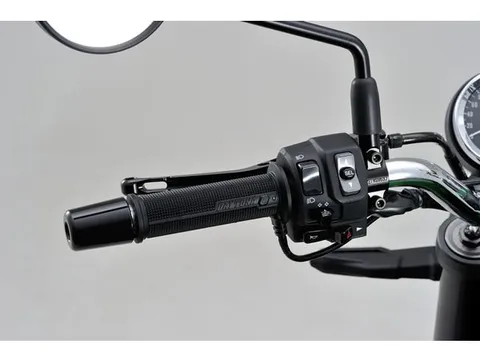 DAYTONA SLIM varmeholker 22,2mm styre L120mm Built in 4-level LED/switch 