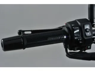 DAYTONA SLIM varmeholker 22,2mm styre L120mm Built in 4-level LED/switch