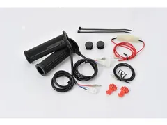 DAYTONA SLIM varmeholker 22,2mm styre L120mm Built in 4-level LED/switch