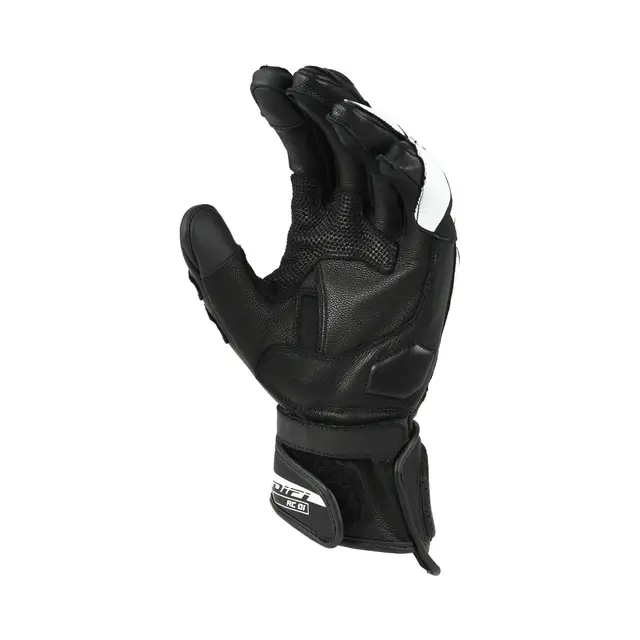 Difi Onyx Racinghanske Sort/Hvit Topp Racinghanske fra Difi! 