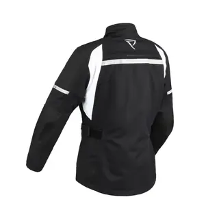 Difi Alexis Laminert Damejakke Sort/Hvit Topp laminert jakke fra Difi!