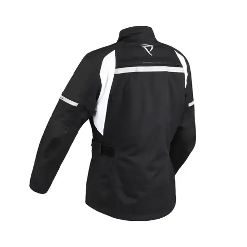 Difi Alexis Laminert Damejakke Sort/Hvit Topp laminert jakke fra Difi!