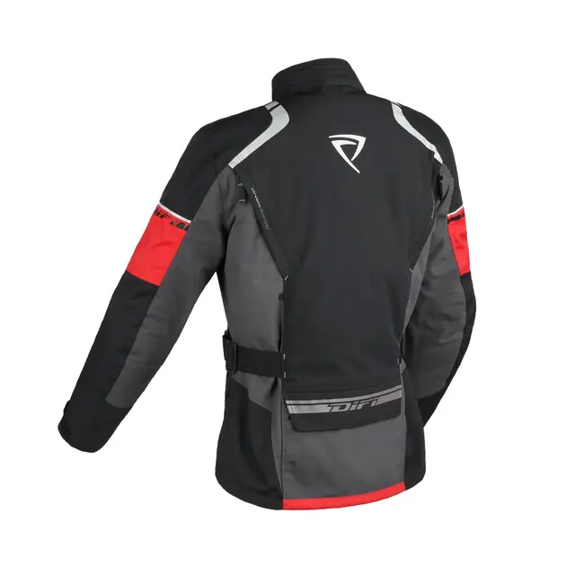 Difi Navigator Damejakke Sort/Grå Veldig behagelig og god tekstiljakke! 