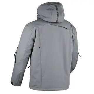 Difi Jayden Aerotex Jakke Lysegrå Vindtett og behagelig softshelljakke!