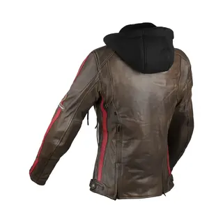 Difi Jolene3 Skinnjakke Dame Brun Ny kul og myk skinnjakke fra Difi!