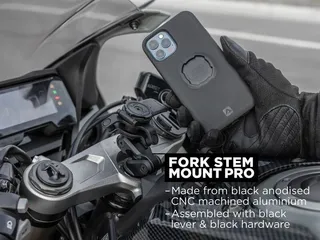 QUAD LOCK Fork Stem Mount Pro Feste til Styrestammen i Aliminium