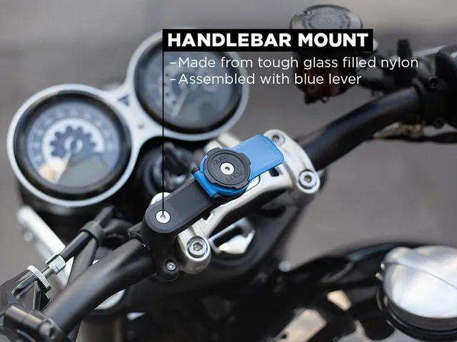 QUAD LOCK Smartphone Handlebar Mount QUADL MOTORCYCLE HANDLEBAR MOUNT (V2) 