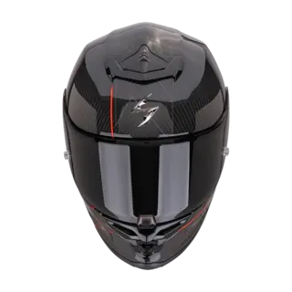 Scorpion EXO-R1 Evo Carbon Cynergy EXO-R1 EVO CARBON AIR CYNERGY Sort/Rød