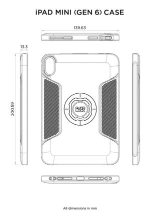 QUAD LOCK MAG iPad Mini (6th Gen) iPad Mini (6th Gen)