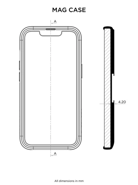 QUAD LOCK MAG iPhone Mobildeksel MAG iPhone 15 