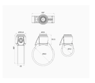 QUAD LOCK 360™ Roll Cage Mount QUADL ROLL CAGE MOUNT