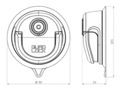QUAD LOCK 360 Suction Base QUADL 360 BASE SUCTION