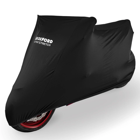 Oxford Protex Stretch Indoor - Black Stretchy innendørs MC-Trekk