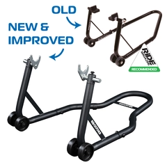 Oxford Black Rear Paddock Stand Svart Paddockstand 2.0 Bak