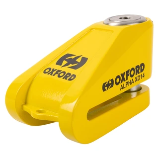 Oxford AlphaXD14Stainl.disclock(14)Ylw Alpha XD14 Stainl. disc lock(14mm)Yellow
