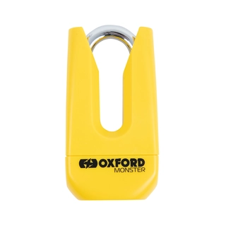 Oxford Monster 11mm Disc Lock Yellow Monster 11mm Disc Lock Yellow
