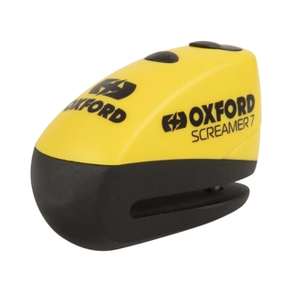 Oxford Screamer7 Alarm  Lock Black/Black Screamer7 Alarm Disc Lock Black/Black