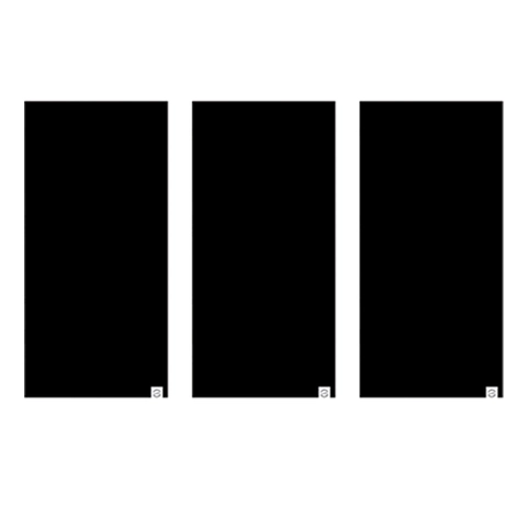 Oxford Comfy Black  3-Pack Enkel og grei Buff 3-pakning