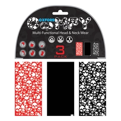 Oxford Comfy Skulls 3-Pack Enkel og grei Buff 3-pakning