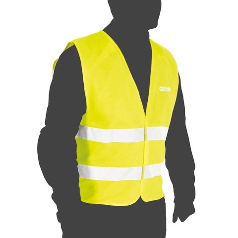 Oxford Bright Vest Packaway L/XL Vest som man kan pakke under setet