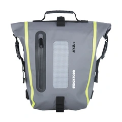 Oxford Aqua T8 Tail Bag Black/Grey/Fluo 8L Veske til å ha bak på sykkelen