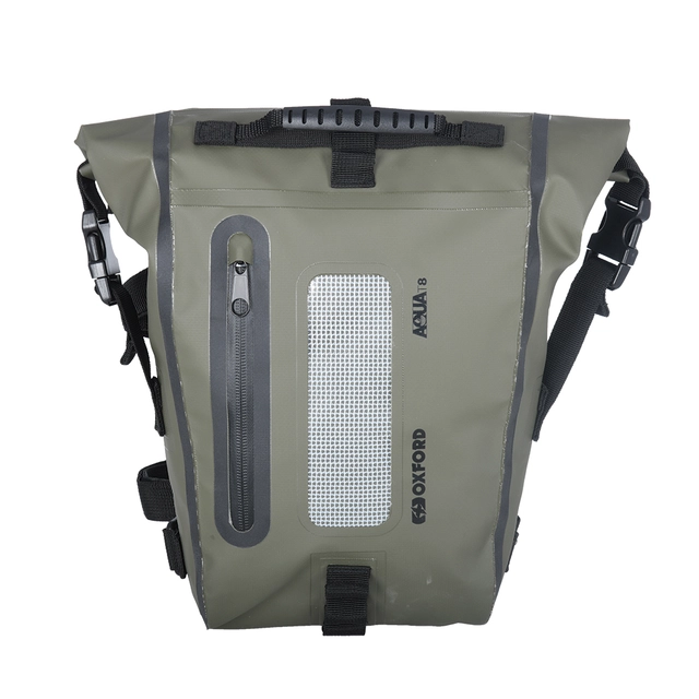 Oxford Aqua T8 Tail Bag Khaki/Black 8L Veske til å ha bak på sykkelen 