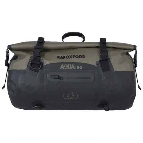 Oxford Aqua T-50 Roll Bag Khaki/Black Topp 50L Rollbag