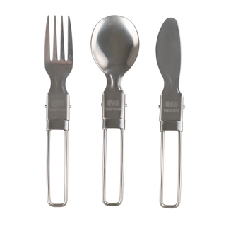 Oxford Camping Cutlery Sammenlegbart og praktisk bestikk