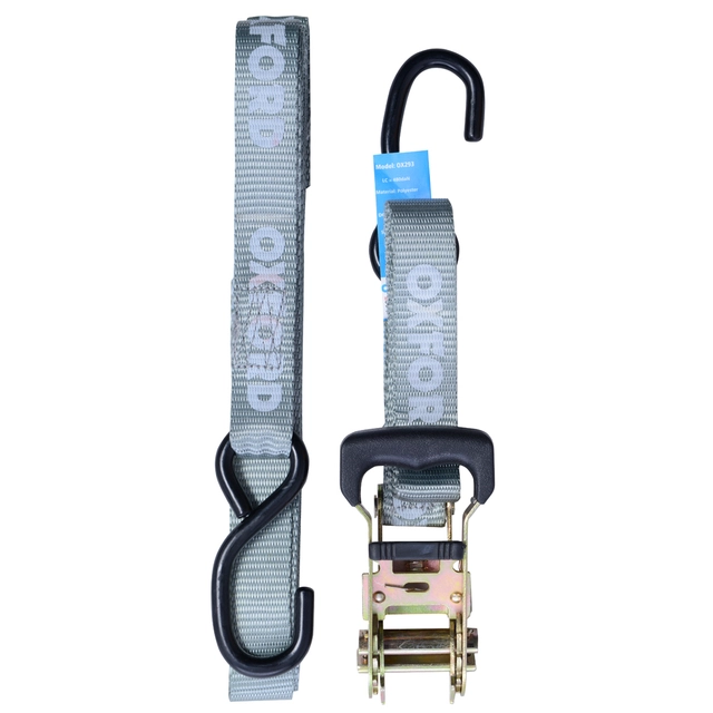 Oxford Ratchet Hook Straps 2xKraftige Skrallestropper 