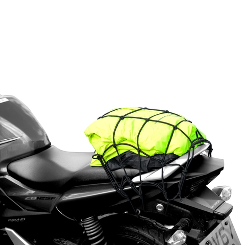 Oxford Cargo net- Black XL 17''x 17'' Cargonett for enkelt å feste bagasje