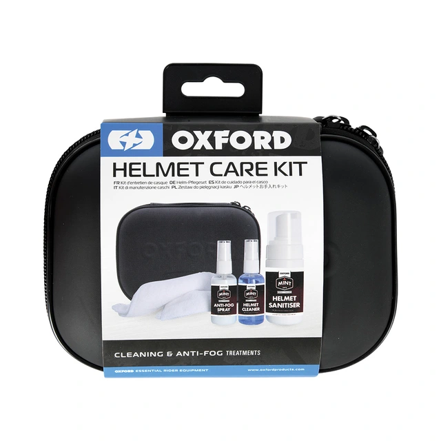 Oxford Helmet Care Kit Alt du trenger for åvedlikeholde hjelmen 