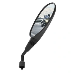 Oxford Mirror Oval - Left Reservespeil som passer de fleste MC