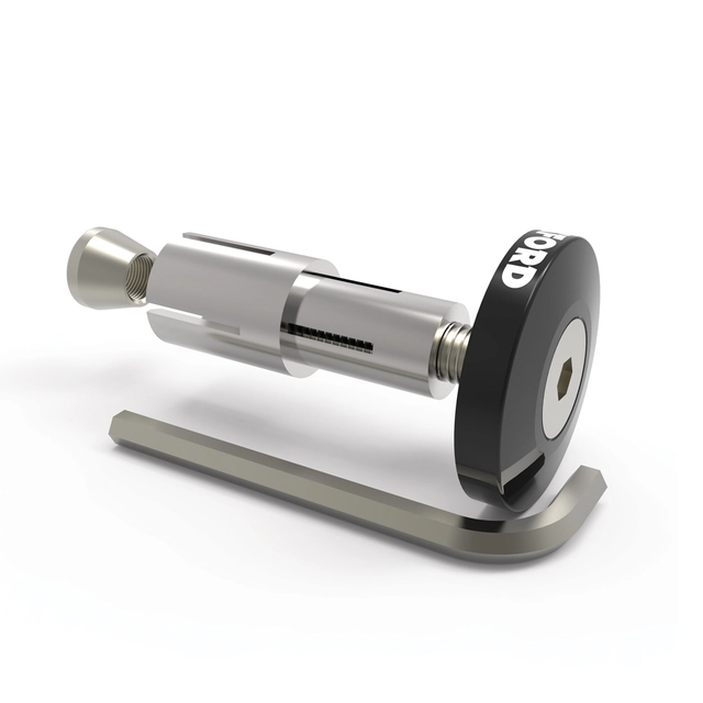 Oxford BarEnds 2 - Black Styreende med vekt 