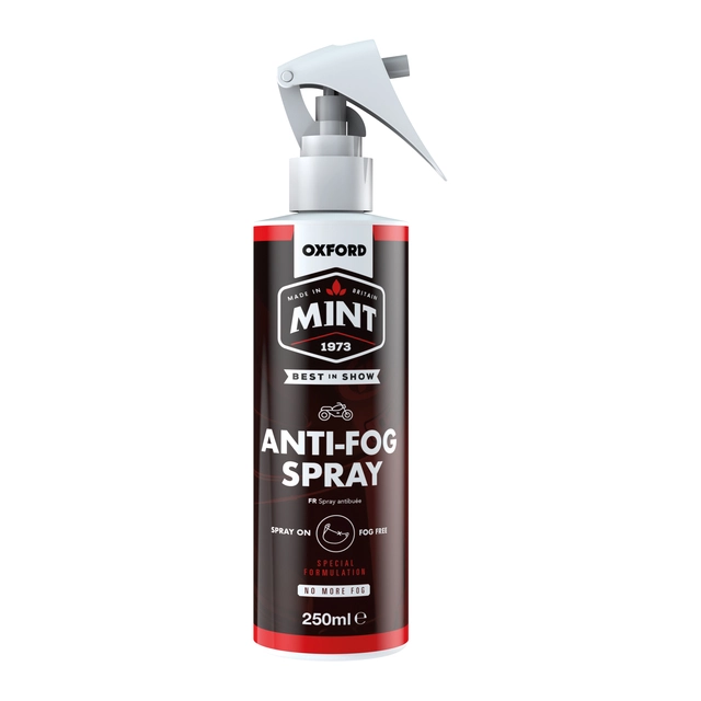 Oxford Mint Antifog Spray 250ml Antiduggspray til visir og briller 