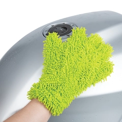 Oxford MicrofibreNoodleWashGloveGreen Microfibre Noodle Wash Glove Green
