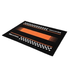 Oxford Door Mat Pitlane Orange 90 x 60cm Gjør en skikkelig éntre inn i verkstedet