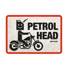 Oxford Garage Metal Sign: Petrol Head Kult garasjeskilt til ditt verksted!