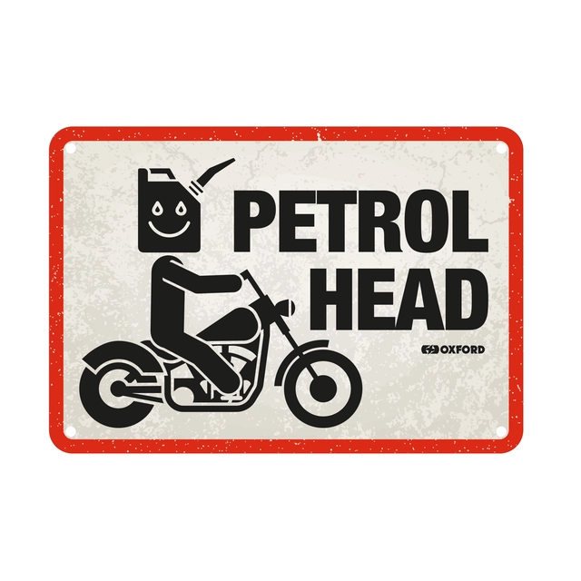 Oxford Garage Metal Sign: Petrol Head Kult garasjeskilt til ditt verksted! 