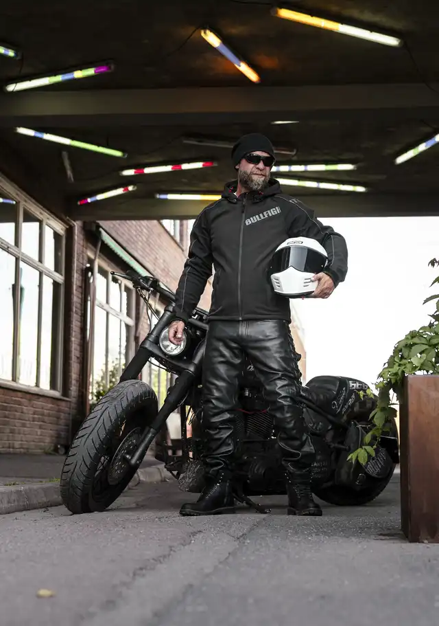 Bullfighter Skinnjeans Med Snøring Svart 