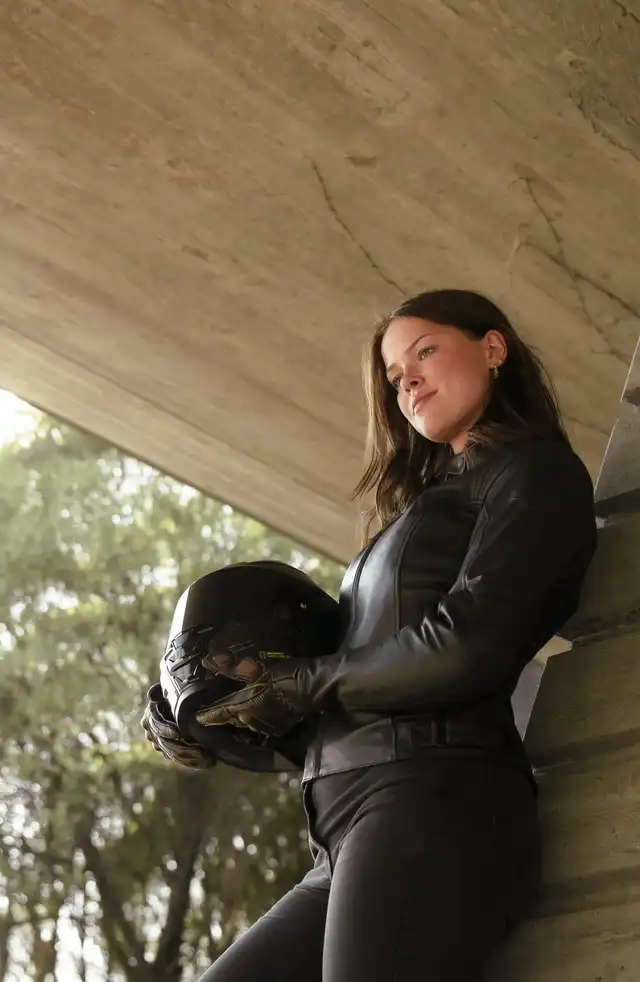 Sweep Mamba Dame Skinnjakke Svart 