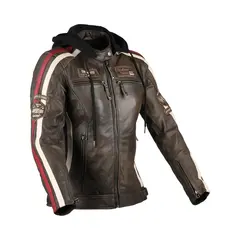 Difi Jolene3 Skinnjakke Dame Brun Ny kul og myk skinnjakke fra Difi!