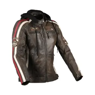 Difi Jolene3 Skinnjakke Dame Brun Ny kul og myk skinnjakke fra Difi!