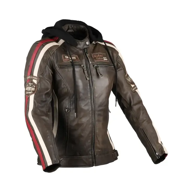 Difi Jolene3 Skinnjakke Dame Brun Ny kul og myk skinnjakke fra Difi! 