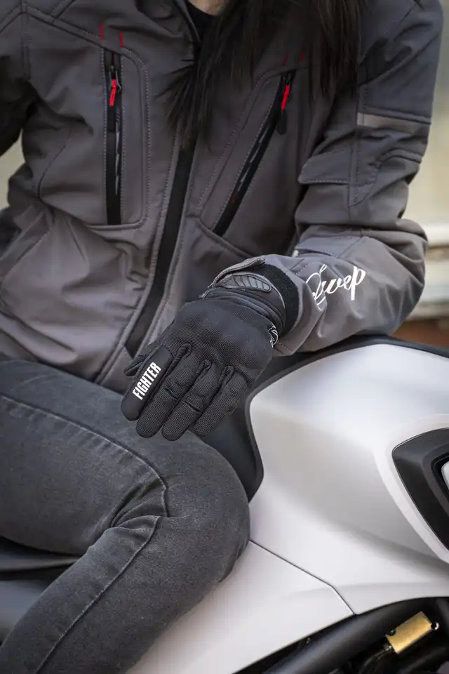 Sweep Flawless Softshell MC-Jakke Grå 