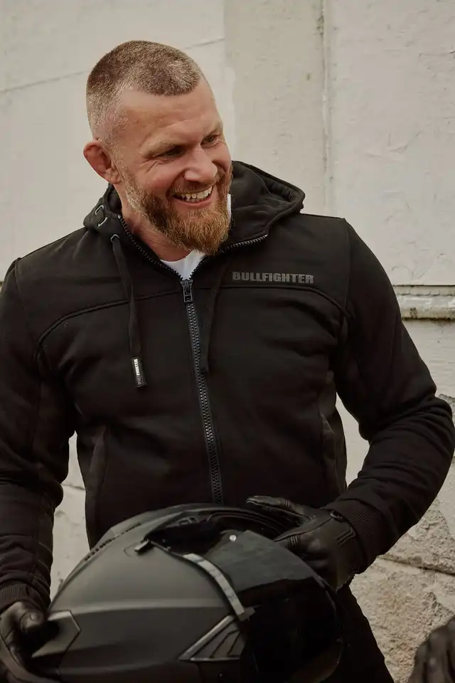 Bullfighter Atlas MC-Hoodie Svart/Camo 