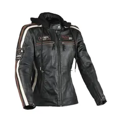 Difi Jolene3 Skinnjakke Dame Sortbrun Ny kul og myk skinnjakke fra Difi!