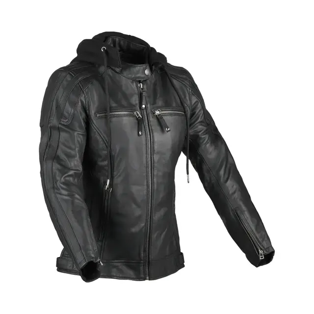 Difi Jolene 3 Skinnjakke Dame Helsort Ny kul og myk skinnjakke fra Difi! 