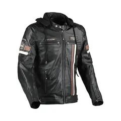 Difi Detroit 3 Skinnjakke Sort/Brun Ny kul og myk skinnjakke fra Difi!