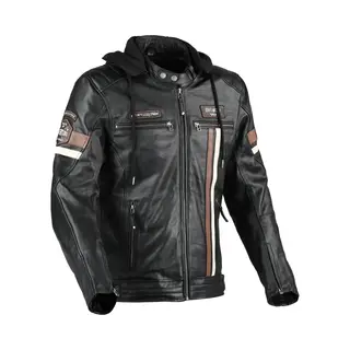 Difi Detroit 3 Skinnjakke Sort/Brun Ny kul og myk skinnjakke fra Difi!